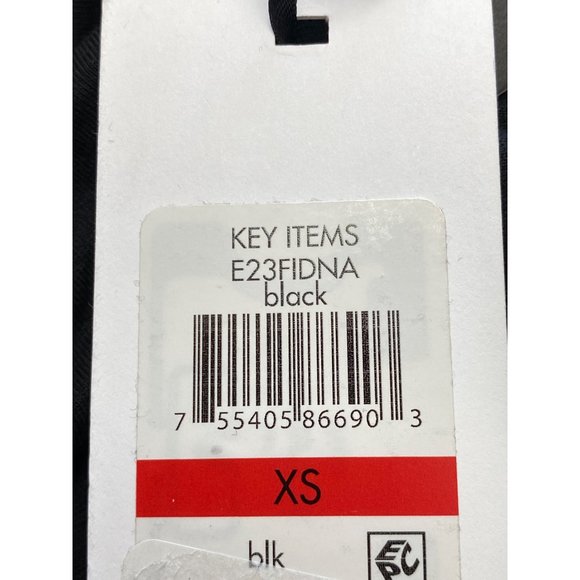 Dkny Jeans Women's Newpaper Logo Short Sleeve T-Shirt Black Size XS NWT - Picture 5 of 6